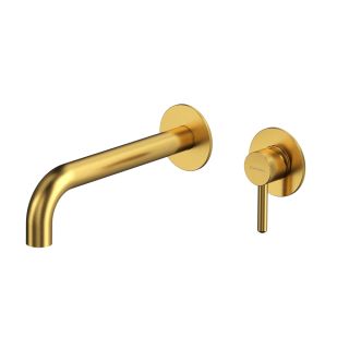 Смеситель для раковины встраиваемый Whitecross Y Y1215GLB брашированное золото